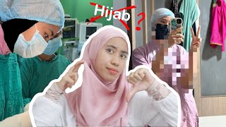 HARAM pakai tudung dalam bilik bedah di India🇮🇳? | Muslimah student in india