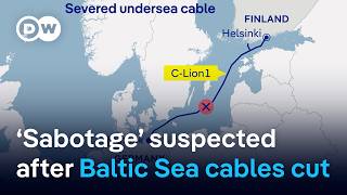 Baltic Sea data cable damaged: Germany assumes sabotage | DW News