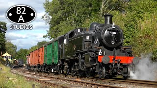 41312 on the Somerset & Dorset - 30742 Charters