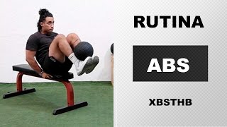 Rutina de abs con slam ball TAYGA