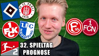 2. Bundesliga Tipps | 32. Spieltag Vorschau & Prognose | Saison 2023/2024