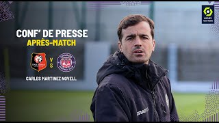 #SRFCTFC "Je suis fier de l'équipe", Carles Martinez Novell après Rennes/TéFéCé