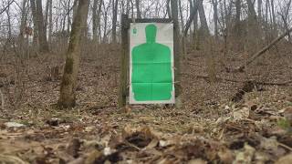 LE127RS Hydrashok @ 100 yards, prone off pack