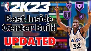 NBA 2K LEAGUE PROFESSIONAL SHOWS BEST INSIDE CENTER BUILD IN NBA 2K23 - ALL CONTACTS, 34 D BADGES