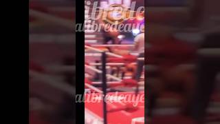 El accidente de Villano Tercero Jr. en la tercera lucha del 7 de junio 2024. Arena México.