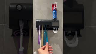 THIS TOOTHBRUSH HOLDER IS THE MOST FUNCTIONAL BATHROOM ORGANISER YET, LINK IN BIO