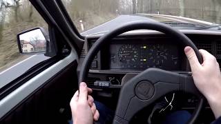 Škoda Favorit 136 L 1989 Point of View & Interior Engine Sound