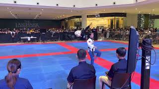 CPJ POOMSAE CHAMPS 2022 | FEU |  FREESTYLE MIXED PAIR  | JUVENILE CRISOSTOMO AND MARK BALCITA