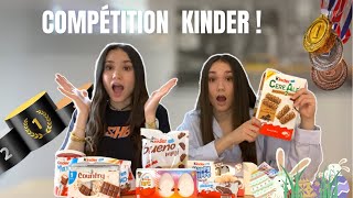 COMPÉTITION DU MEILLEUR KINDER !