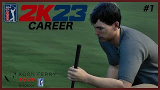 LEGEND SWING DIFFICULTY - Career Mode Part 1 (PGA TOUR 2K23)