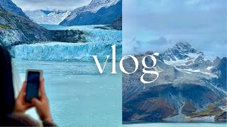 ALASKA CRUISE VLOG! | EXPLORING GLACIER BAY NATIONAL PARK, ALASKA 🗻