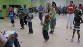 Ryan Phuong rehearsal for the Hip Hop Intensive