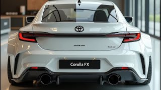 2025 Toyota Corolla FX is Cooler & Lower You WILL Like!