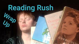 Reading Rush Wrap-Up | with a Readathon Discussion