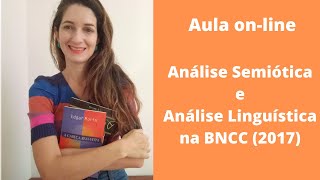 Aula on-line sobre Semiótica e Análise Linguística