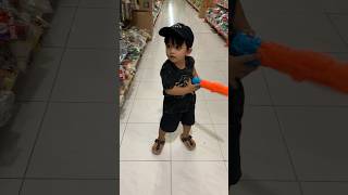 YEY❗️belanja mainan tembak-tembakan #shorts #belanja #mainan #funny #funnyvideo #anaklucu #liburan