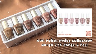 Shopee Haul - Unboxing 22K dapet 6 pcs kutek! | Implora Nail Polish