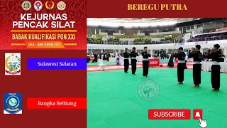 REGU PUTRA‼️🔥  🔵Sulawesi Selatan🔵 VS🔴Bangka Belitung🔴