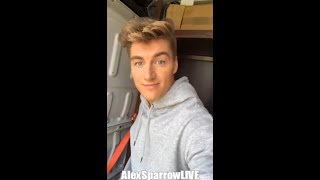 Алексей Воробьев: Прямой эфир Instagram со съемок нового рекламного ролика Москва 03.06.2018