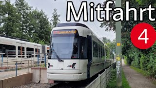 Stadtbahn Bielefeld | Mitfahrt | Vossloh GTZ8-B Vamos | Linie 4 | Stieghorst - Lohmannshof