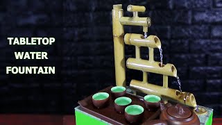 How to Make Tabletop Water Fountain/Bamboo Fountain ( It's Amazing )