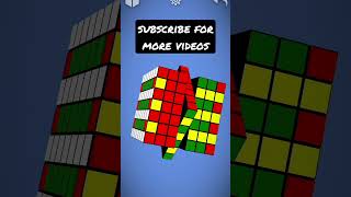 making s on 7 by 7 rubik's cube #youtubeshorts #shortsvideo #trending #likesharesubscribe #calmdown