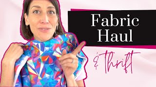 Vacation FABRIC & Thrift Haul