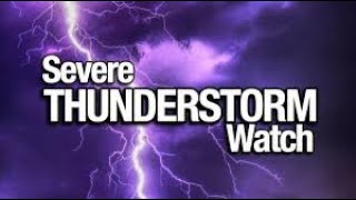 Severe Thunderstorm Watch in effect for parts of Northeast Ohio through 8 p.m.