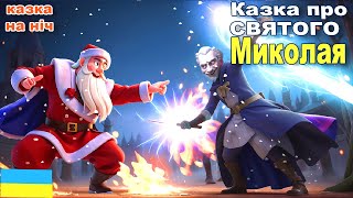 🎄Казка про Святого Миколая і злого чарівника Чорнорота. Aудіоказка🎧 з Відеорядом . 🏆 Конкурс!!!