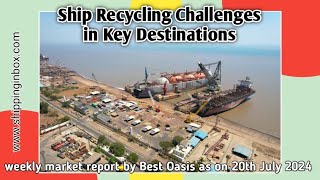 Ship Recycling Situation | #shippinginbox | #alang | #shiprecycling |@OrangeShots