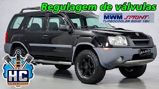 REGULAGEM de VÁLVULAS Xterra 2.8 MWM Sprint