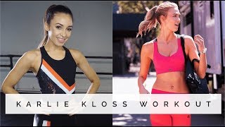 SUPERMODEL LEG TONING WORKOUT | KARLIE KLOSS | Danielle Peazer