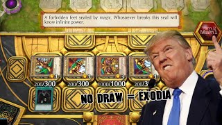 I Won With Exodia Without Drawing It. Yugioh Master Duel