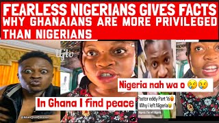 THIS NIGERIANS IN TEARS WITH FACTS TELLING GHANAIANS HOW PRIVILEGED THEY ARE THAN ALL NIGERIANS