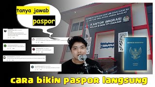 CARA BUAT PASPOR DI KANTOR IMIGRASI TERBARU | CARA BUAT PASPOR LANGSUNG DATANG TANPA APLIKASI ONLINE