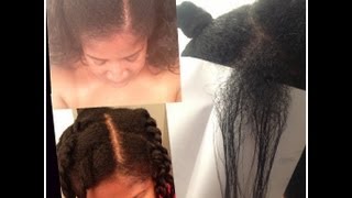 Transitioning: Six Months Post Relaxer Introduction To My Channel @HealthyHairJourney72