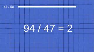 Math Challenge: Mastering Divisions up to 100! 🧮🔢