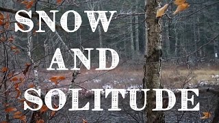 Snow and Solitude: Early Winter Hammock Camping Trip