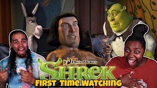 SHREK IS WAY MORE WILD THAN WE THOUGHT! - FIRST TIME WATCHING *SHREK*  Movie Reaction