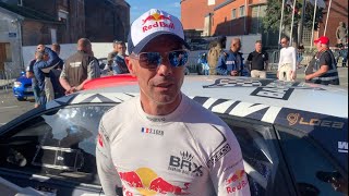 Interview Sébastien Loeb Rallye de Charlemagne