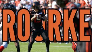 CFL BC LIONS NATHAN ROURKE PASSING VS OTTAWA REDBLACKS