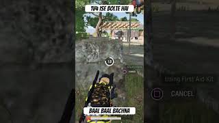 1v4 Ise bolte hai baal baal bachna #bgmi #pubg #ps5