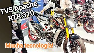 TVS Apache RTR 310 Recién llegada a Colombia ¿Mejor que una Dominar 400?