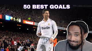 SIIIUUUUU! Cristiano Ronaldo 50 Legendary Goals Impossible To Forget REACTION!