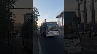 Troleibuz Astra Irisbus Citelis PS01T2 #186 pe linia 10 părăsind stația Iulius Mall