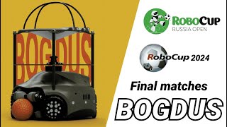 RoboCup Russia 2024 - Junior Soccer Open - Final matches