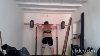 dřep 1 x 160kg