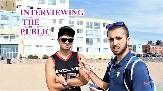 INTERVIEWING THE PUBLIC