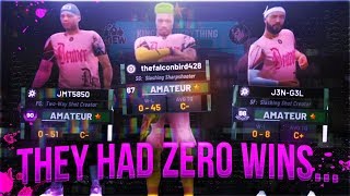 WE PLAYED AGAINST THE WORST RECORDS IN THE GAME! YOU WON'T BELIEVE HOW MANY Ls THEY HAD! - NBA2K19