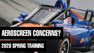 2020 IndyCar Testing Windscreen Debut